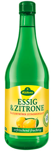 Kuhne Уксус 5% с лимонным соком