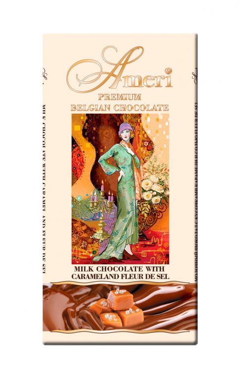 Ameri Milk chocolate with caramel & Fleur de Sel