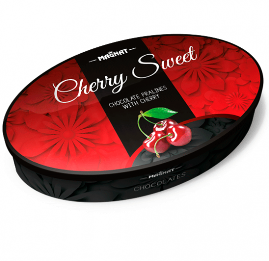 Magnat «Cherry Sweet» Конфеты пралине из темного шоколада с вишневым ликером