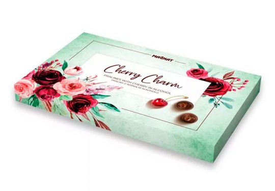 Magnat «Cherry Charm» Praline dark chocolate with cherry liqueur