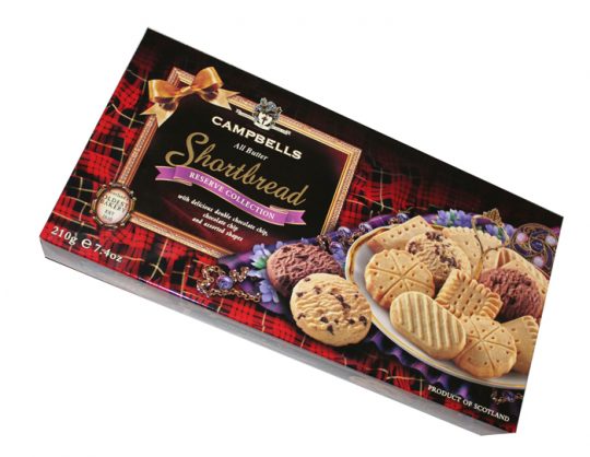 Campbells «Shortbread Reserve Collection» Песочное печенье с шоколадной крошкой