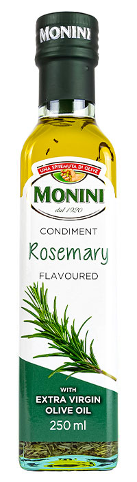 Monini Extra Virgin olive oil with rosemary