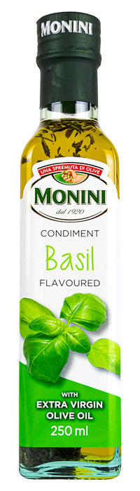 Monini Оливковое масло Extra Virgin с базиликом