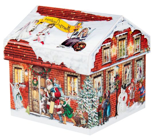Heidel  «Christmas Nostalgia» Молочный шоколад с начинкой пралине в рождественской коробке