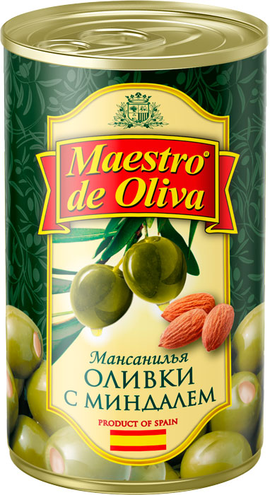 Maestro de Oliva Оливки с миндалем