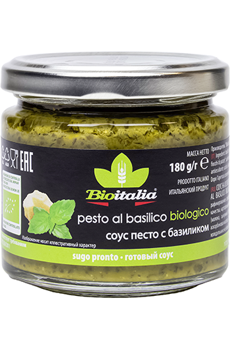 Bioitalia Pesto sauce with basil