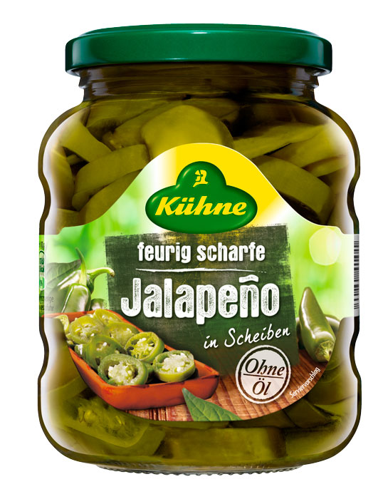 Kuhne Jalapeno pepper without oil