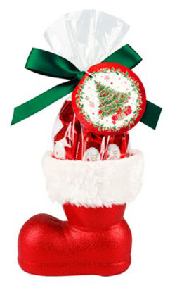 Heidel «Christmas boot» Молочный шоколад с орехово-кремовой начинкой «Рождественский сапожок»