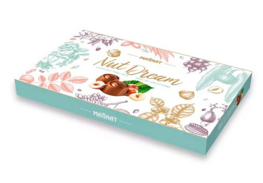 Magnat «Nuts Dreams» Milk chocolate with huzelnut and nuts cream praline