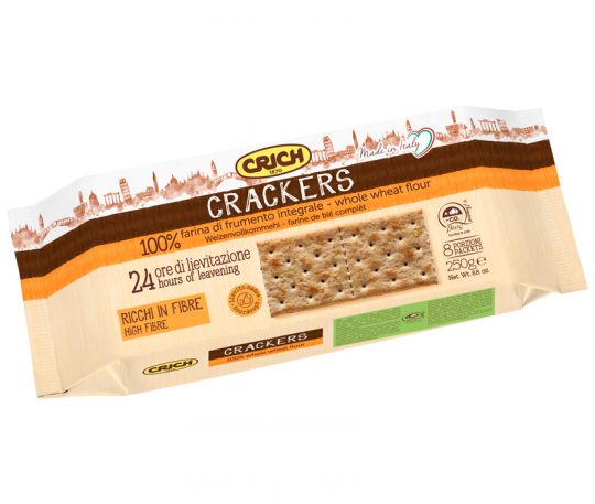 CRICH Crackers Integrali Whole Wheat