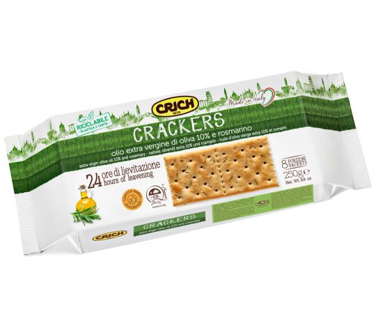 CRICH Crackers extra virgin olive oil & rosemary