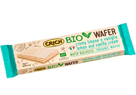 CRICH Biowafers with lemon & vanilla cream