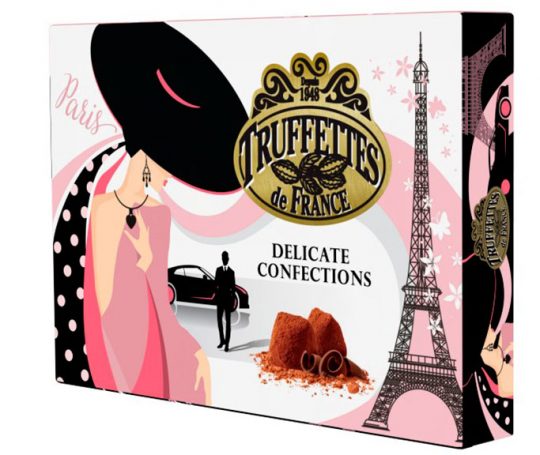 Truffettes de France «Chapeau» Chocolate truffels «Fancy»