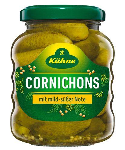 Kuhne Sweet cornichons