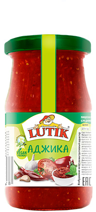 LUTIK Соус томатный «Аджика»