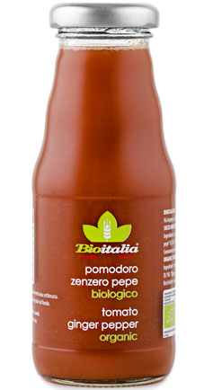 BIOITALIA Tomato, ginger and pepper juice