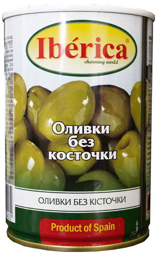 Iberica Pitted green olives