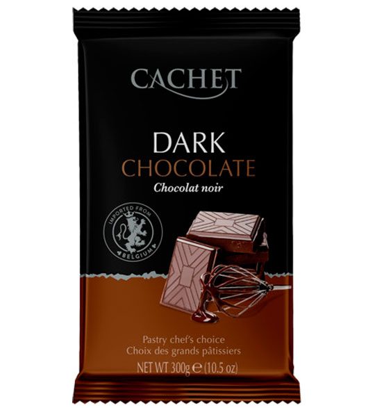 Cachet dark chocolate
