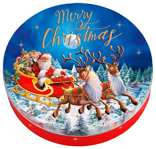 WINDEL Конфеты шоколадные ассорти «Счастливого Рождества»