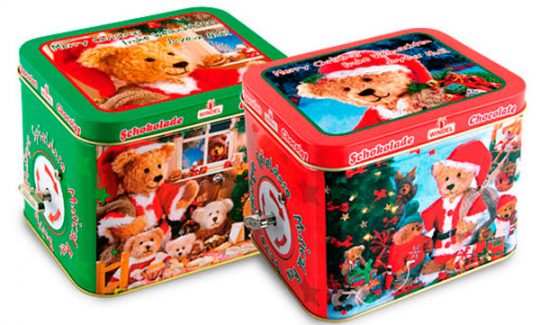 WINDEL Шоколадный набор в рождественской музыкальной шкатулке
