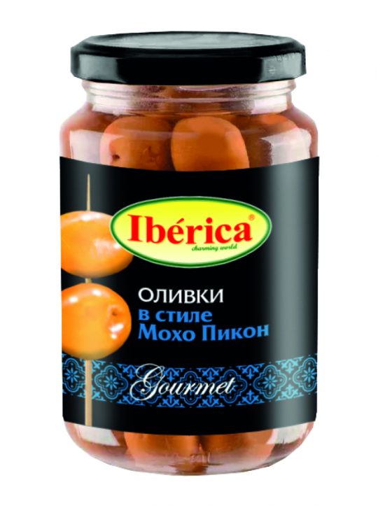 Iberica Olives in the style of Moho Picon
