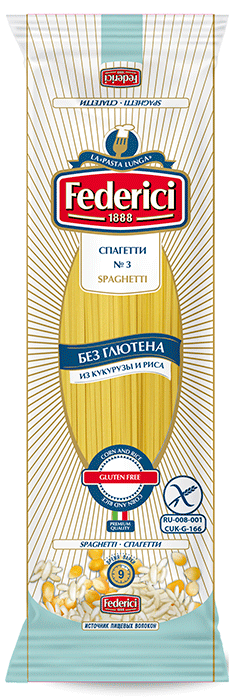 Federici №3 Spaghetti gluten free