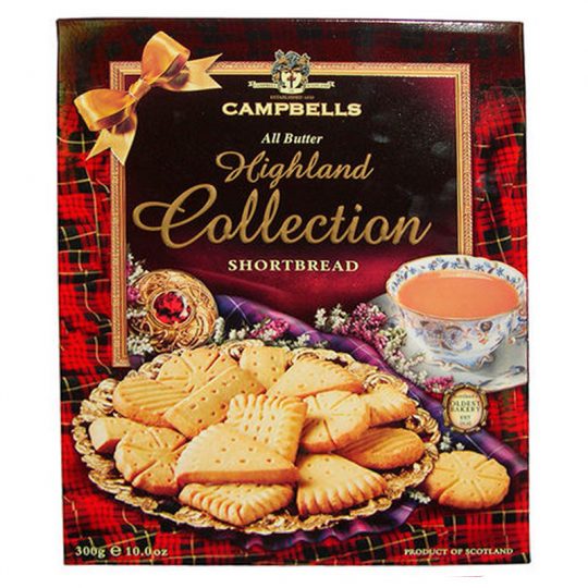 Campbells «Highland Coll» Assorted shapes shortbread