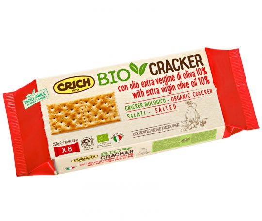 CRICH Organic Crackers Salted