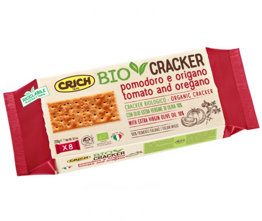 CRICH Biocracker with tomato & oregano
