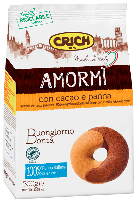 CRICH Amor Mi Biscuits with cacao and cream