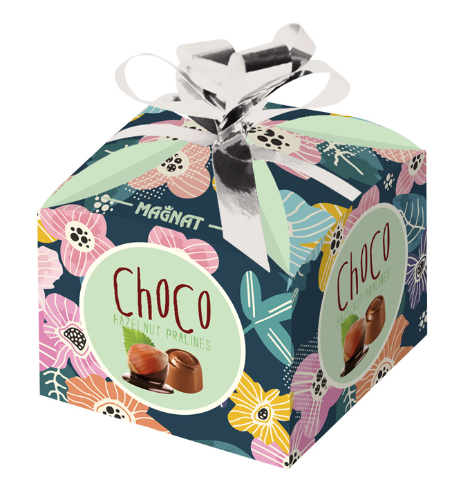 Magnat «Choco Hazelnut» Milk chocolates with hazelnut praline and