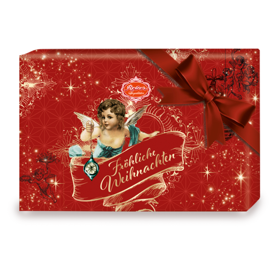 Reber Подарочный набор шоколадных конфет в новогодней упаковке