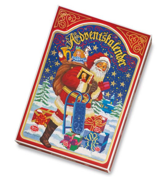 Reber Silent night Конфеты шоколадные ассорти Рождественский календарь