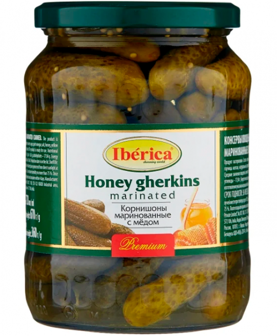 Iberica Honey gherkins marinated