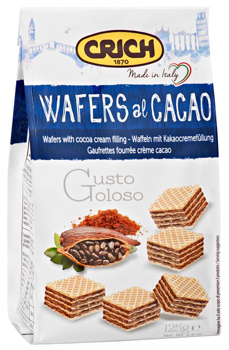 CRICH Wafers with cocoa cream filling