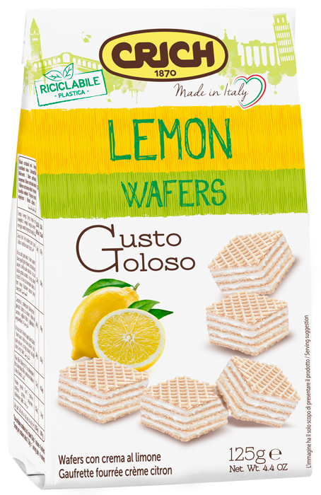 CRICH Wafers with lemon filling