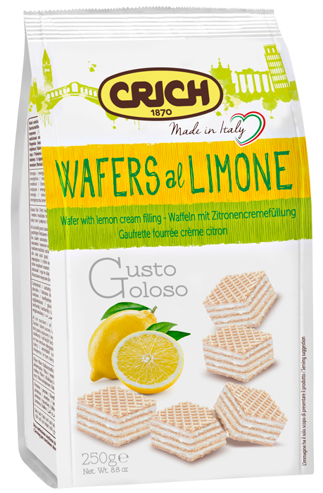 CRICH Wafers with lemon filling