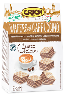 CRICH Wafers with cappuccino filling