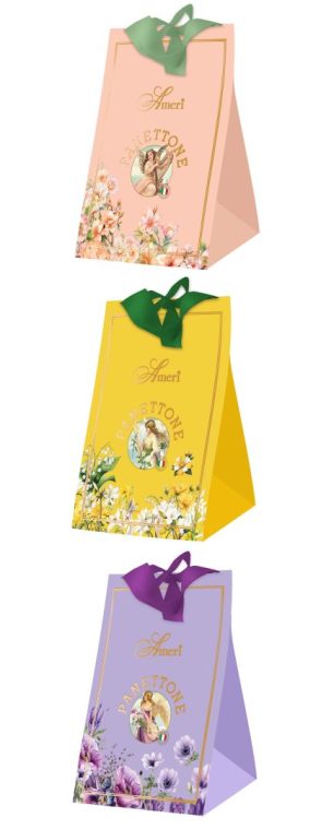 Ameri Panettone with raisins and candied orange (multicolored) 500 gr