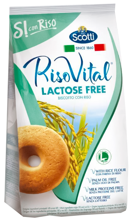 Riso Scotti Rice Shortbreads Lactose-free