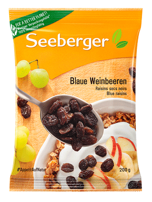 Seeberger Blue raisins