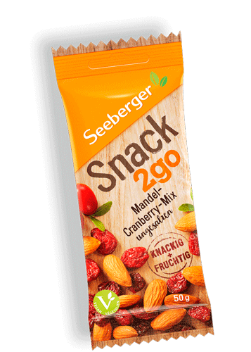 Seeberger Almond and cranberry mix S2Go