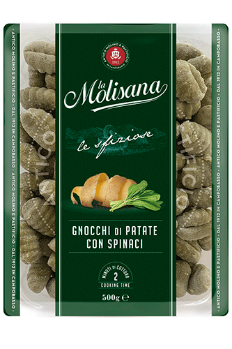 La Molisana №627 Картофельные ньокки (клёцки) со шпинатом