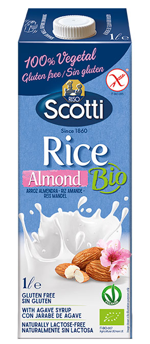 Riso Scotti Рисовый напиток с миндалём BIO