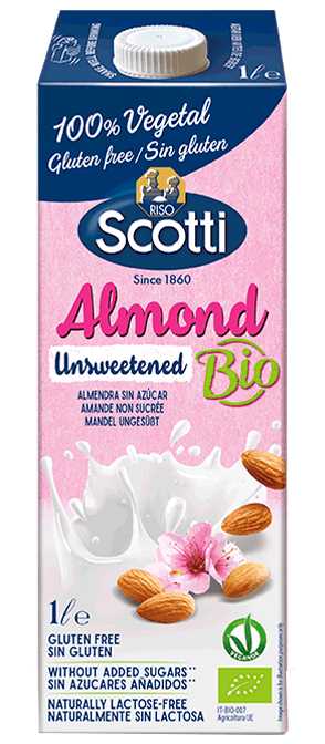Riso Scotti Almond unsweetened drink BIO