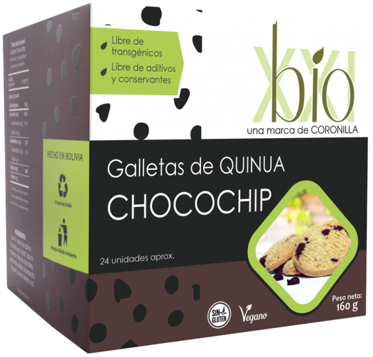 BIO-XXI Quinoa and Chocolate Chip Cookies