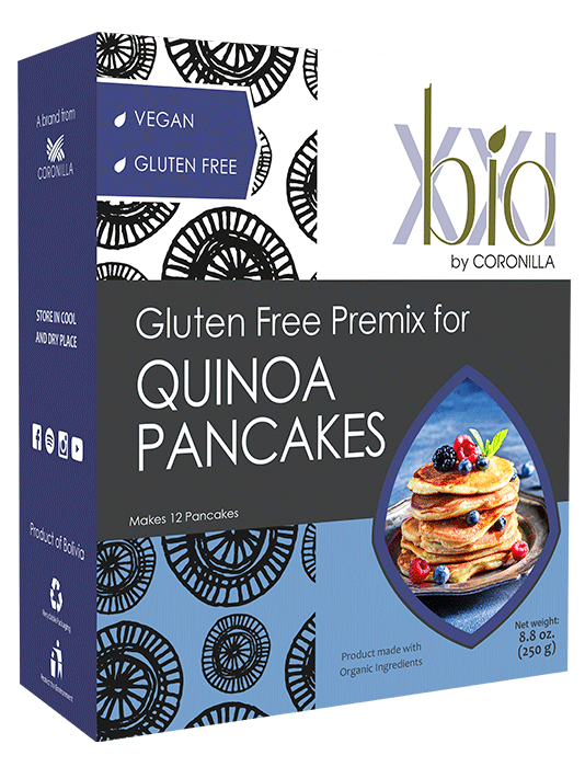 BIO-XXI Gluten Free Premix for Quinoa Pancakes
