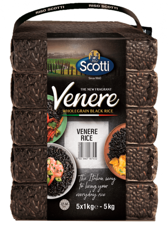 Riso Scotti Wholegrain black rice «Venere»