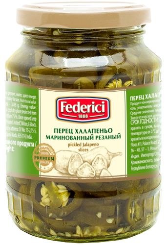 Federici Pickled Jalapeno slices