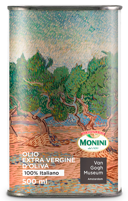 Monini «Van Gogh collection olive trees» Оливковое масло Extra Virgin